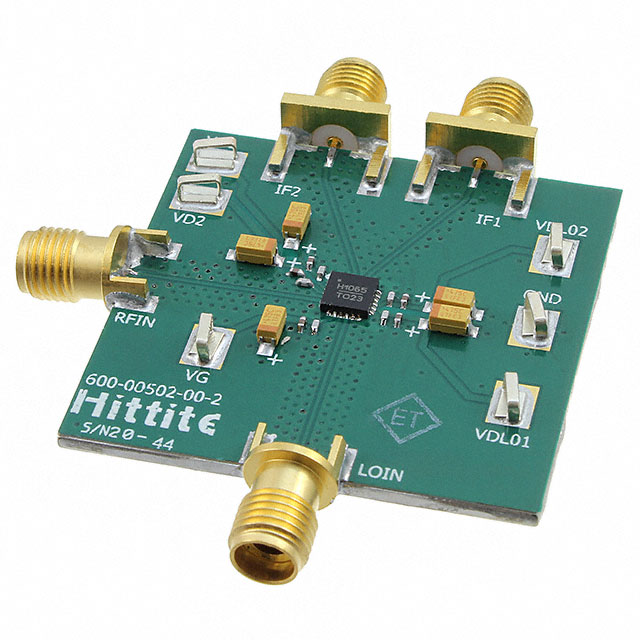 EVAL01-HMC1065LP4 Analog Devices Inc.  Cartes de kits d'évaluation et de développement RF